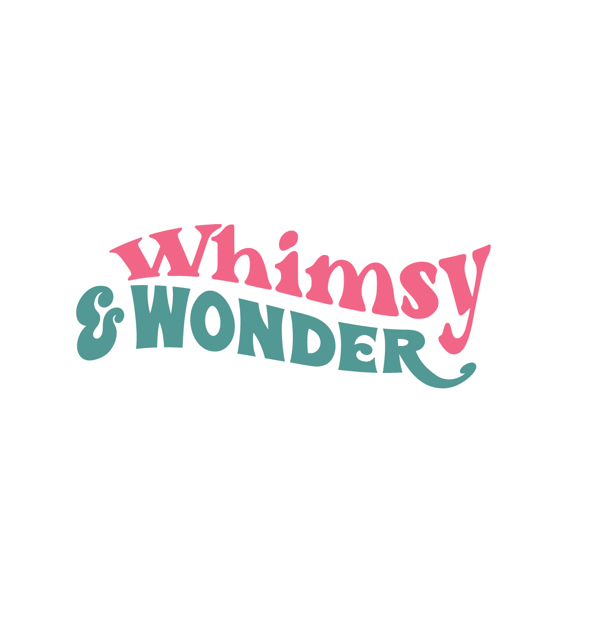 whimsy title treatment