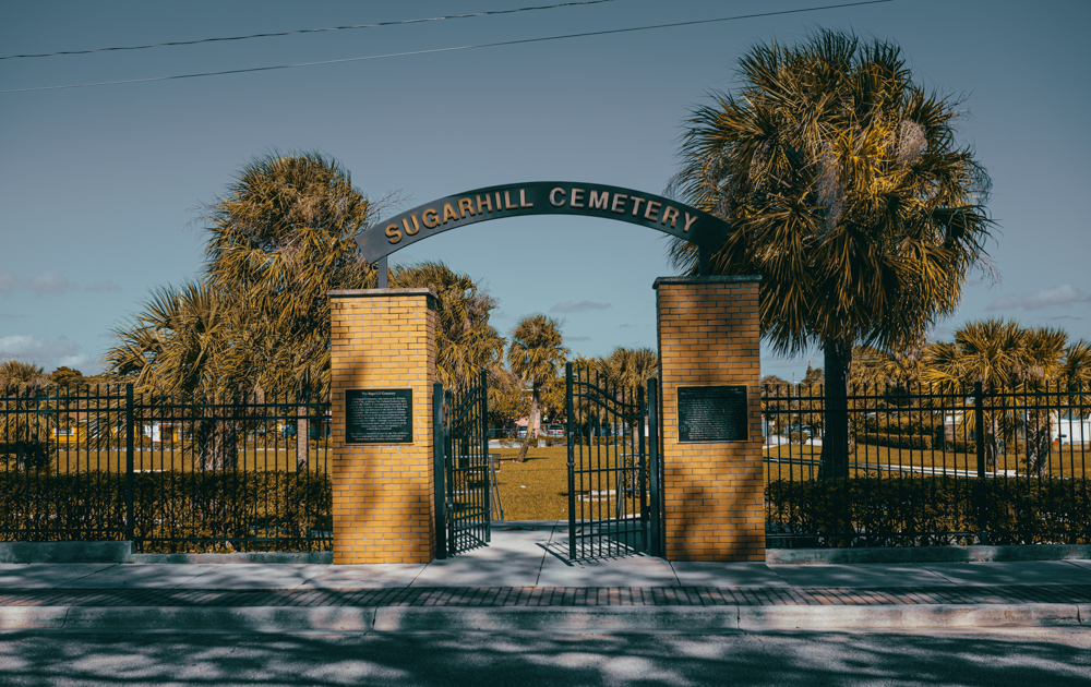 Sugarhill Memorial Park in Riviera Beach, FL. Photo credit: Daniel Fortune